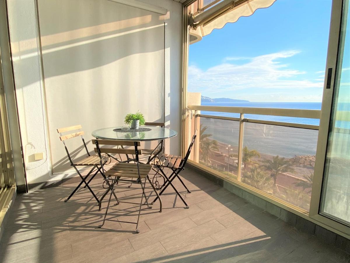 Sea Front - Panoramic Sea View Studio With Terrace Nice Exterior photo