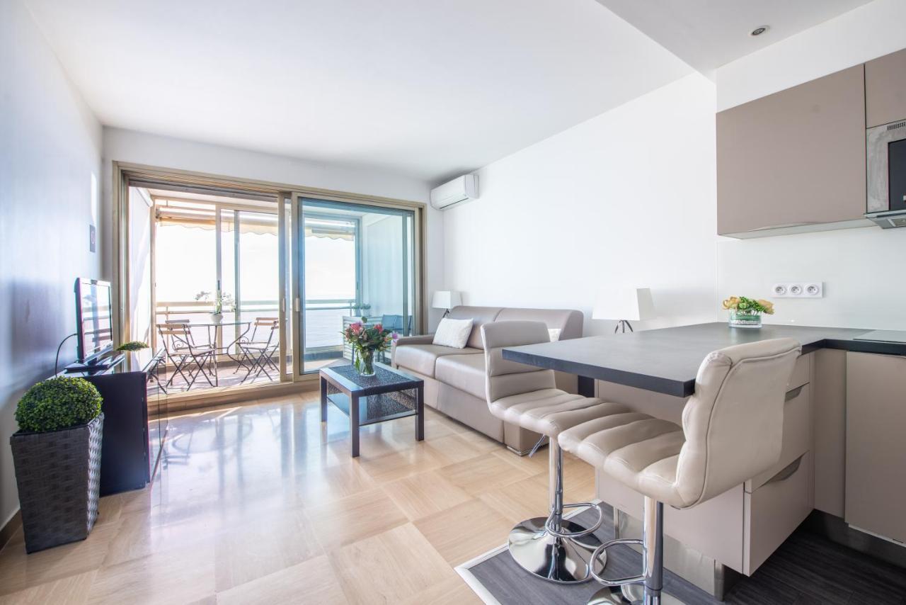 Sea Front - Panoramic Sea View Studio With Terrace Nice Exterior photo